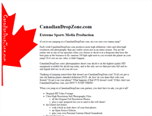 Tablet Screenshot of canadiandropzone.com